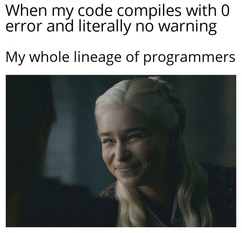 It compiles!.