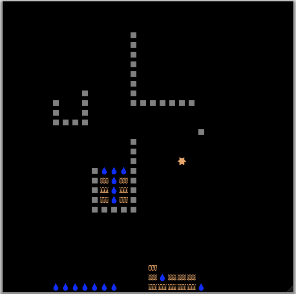 Falling Sand Simulator.