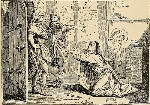 Depiction of Marcella of Rome