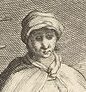 Engraving of Melania the Elder