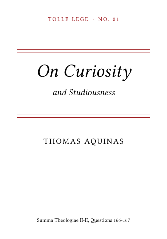 Front cover of On Curiosity